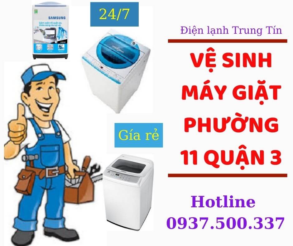 Dịch vụ vệ sinh máy giặt UY TÍN